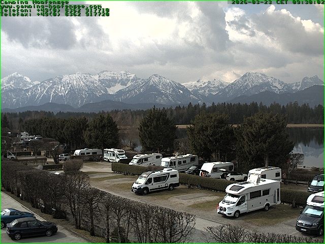 Archiv Foto Webcam Campingplatz am Hopfensee