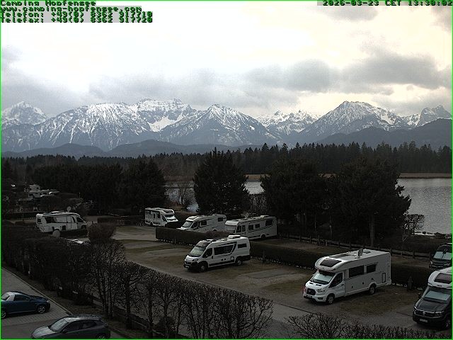 Archiv Foto Webcam Campingplatz am Hopfensee