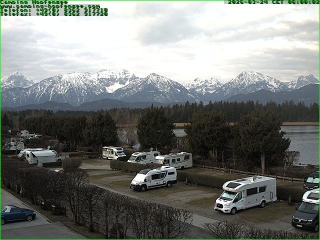 Archiv Foto Webcam Campingplatz am Hopfensee