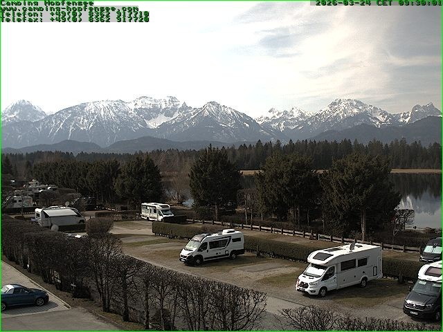 Archiv Foto Webcam Campingplatz am Hopfensee