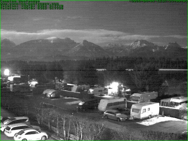 Archiv Foto Webcam Campingplatz am Hopfensee