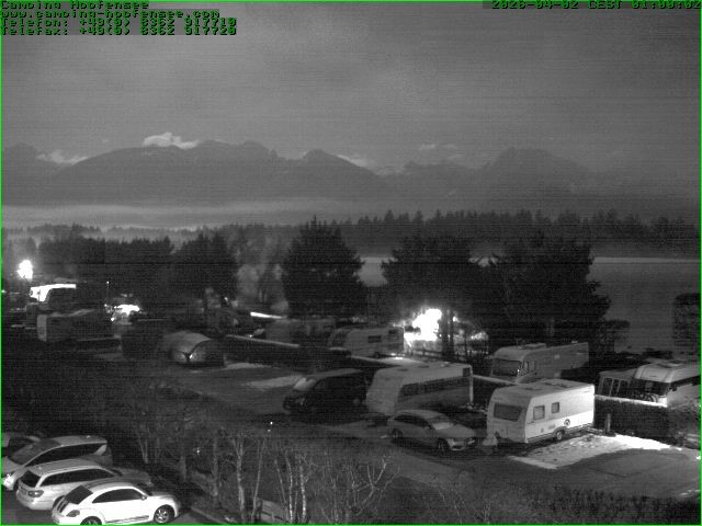 Archiv Foto Webcam Campingplatz am Hopfensee