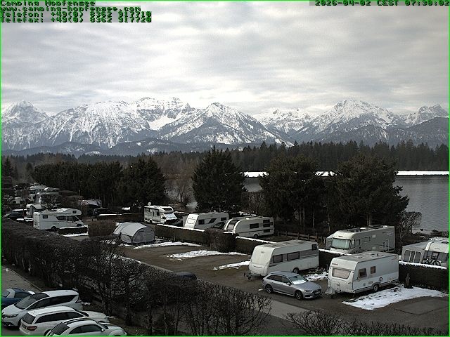 Archiv Foto Webcam Campingplatz am Hopfensee