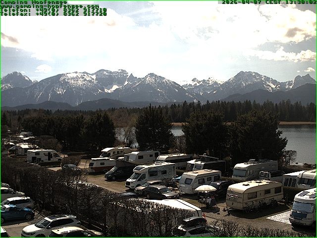 Archiv Foto Webcam Campingplatz am Hopfensee