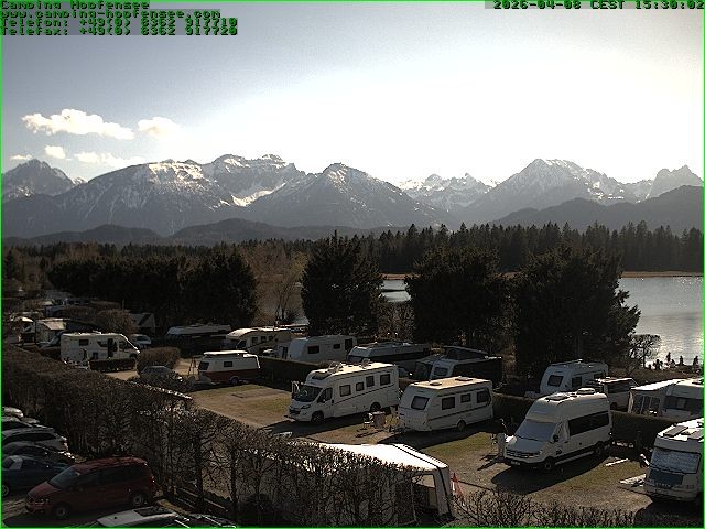 Archiv Foto Webcam Campingplatz am Hopfensee