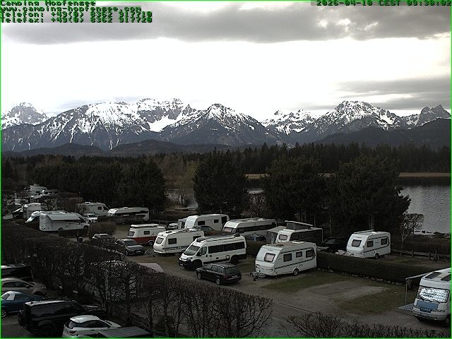 Archiv Foto Webcam Campingplatz am Hopfensee