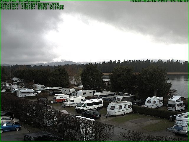 Archiv Foto Webcam Campingplatz am Hopfensee