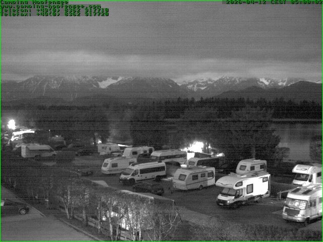 Archived image Webcam Camsite at Hopfensee