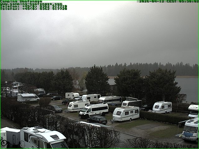 Archived image Webcam Camsite at Hopfensee