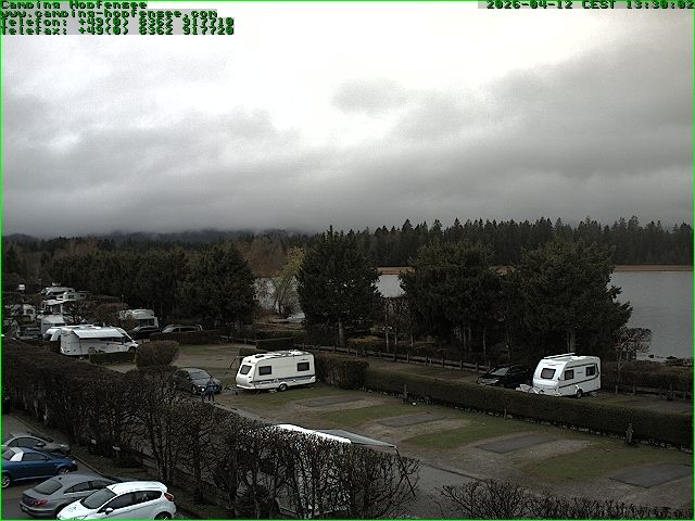 Archived image Webcam Camsite at Hopfensee