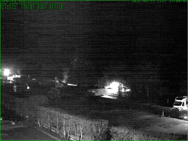 Archiv Foto Webcam Campingplatz am Hopfensee