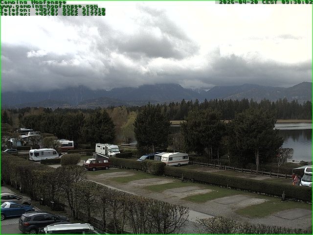 Archiv Foto Webcam Campingplatz am Hopfensee