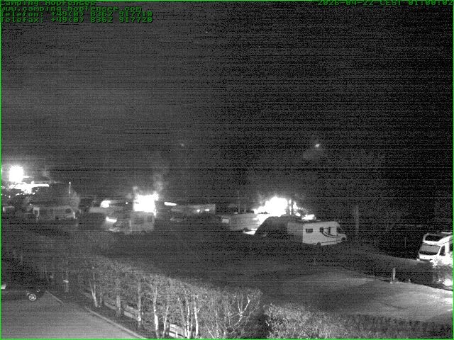 Archiv Foto Webcam Campingplatz am Hopfensee