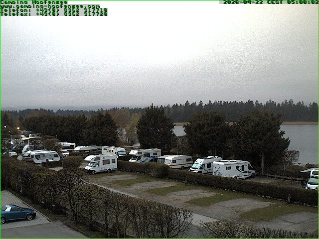 Archiv Foto Webcam Campingplatz am Hopfensee