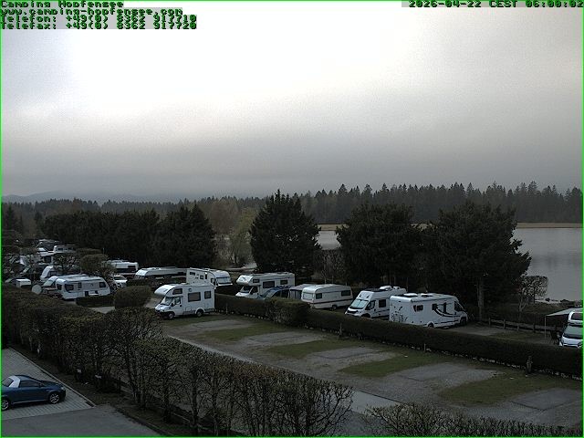 Archiv Foto Webcam Campingplatz am Hopfensee