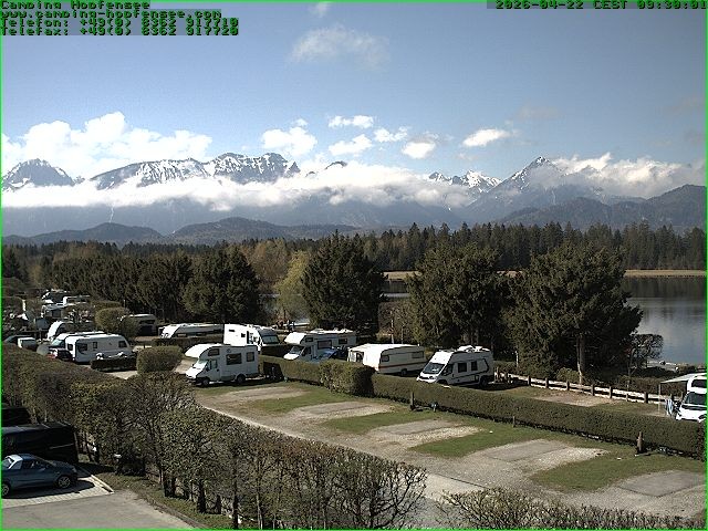 Archiv Foto Webcam Campingplatz am Hopfensee