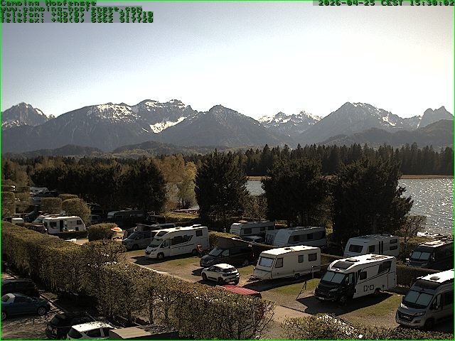 Archiv Foto Webcam Campingplatz am Hopfensee