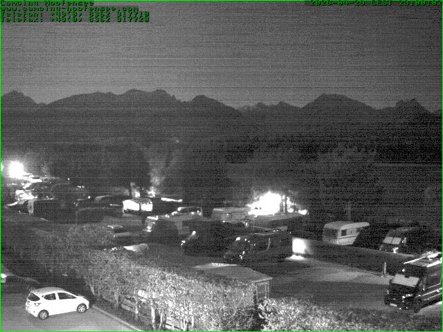 Archiv Foto Webcam Campingplatz am Hopfensee