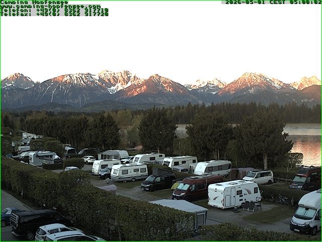 Archiv Foto Webcam Campingplatz am Hopfensee