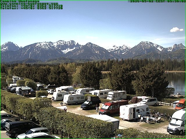 Archiv Foto Webcam Campingplatz am Hopfensee