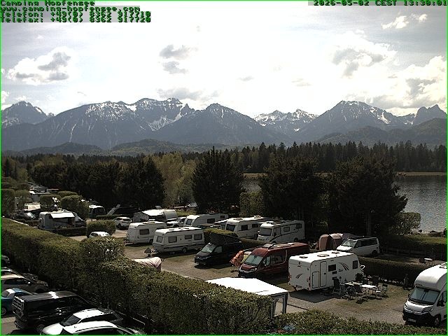 Archiv Foto Webcam Campingplatz am Hopfensee