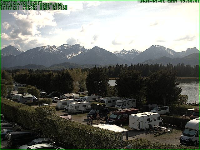 Archiv Foto Webcam Campingplatz am Hopfensee