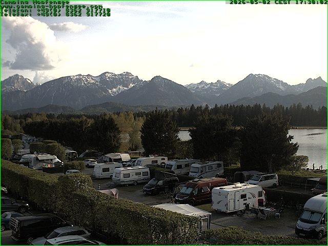 Archiv Foto Webcam Campingplatz am Hopfensee