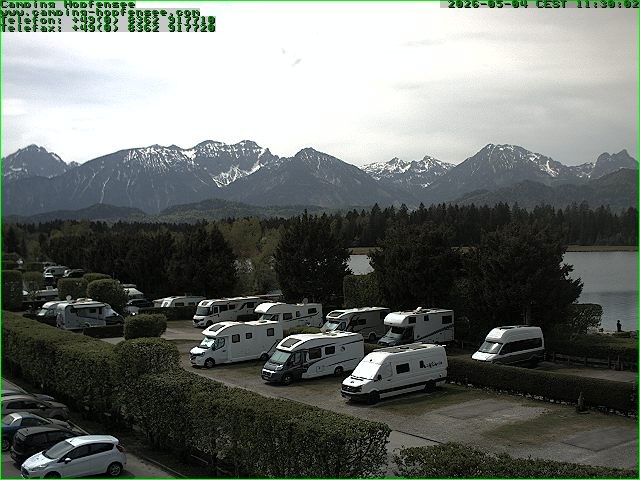 Archiv Foto Webcam Campingplatz am Hopfensee