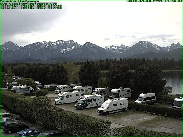 Archiv Foto Webcam Campingplatz am Hopfensee