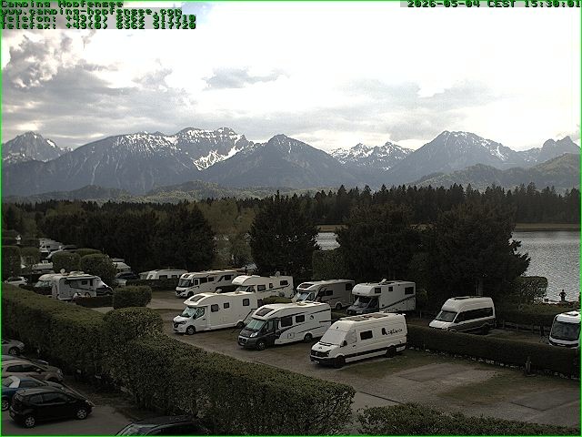 Archiv Foto Webcam Campingplatz am Hopfensee