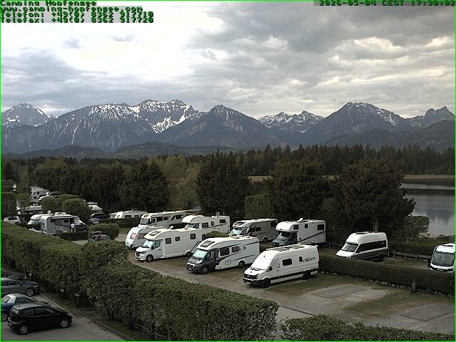 Archiv Foto Webcam Campingplatz am Hopfensee
