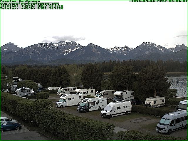 Archiv Foto Webcam Campingplatz am Hopfensee