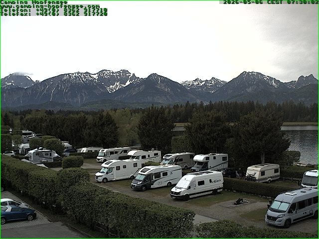 Archiv Foto Webcam Campingplatz am Hopfensee