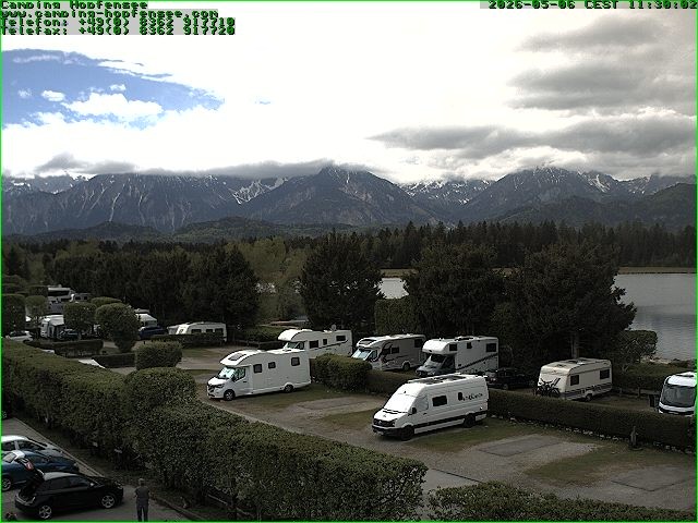 Archived image Webcam Camsite at Hopfensee