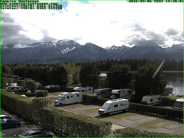 Archived image Webcam Camsite at Hopfensee