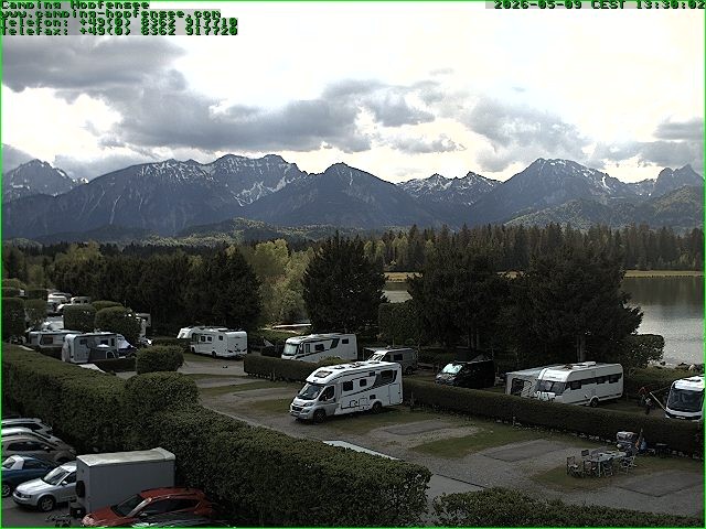 Archiv Foto Webcam Campingplatz am Hopfensee