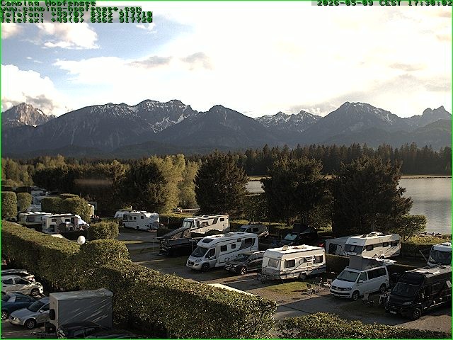Archiv Foto Webcam Campingplatz am Hopfensee