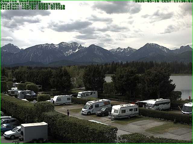 Archiv Foto Webcam Campingplatz am Hopfensee