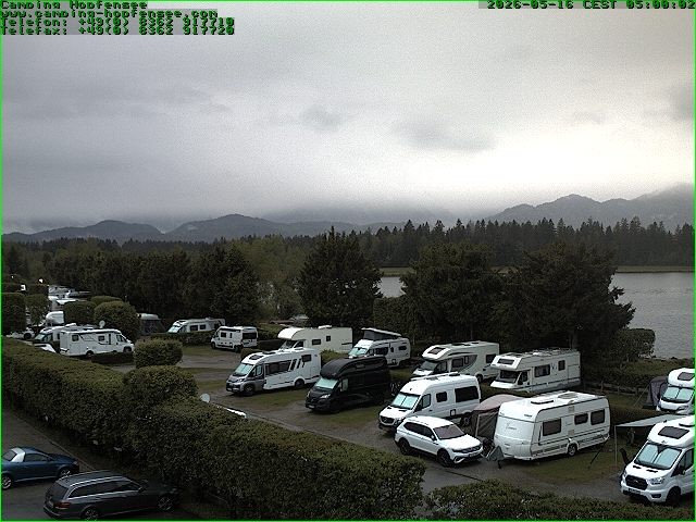 Archiv Foto Webcam Campingplatz am Hopfensee
