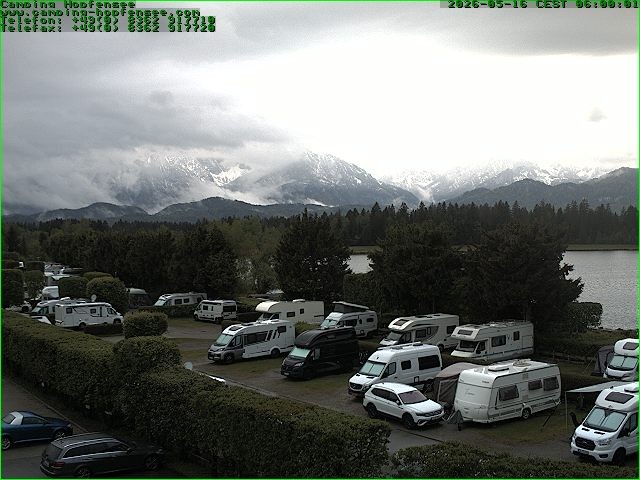 Archiv Foto Webcam Campingplatz am Hopfensee