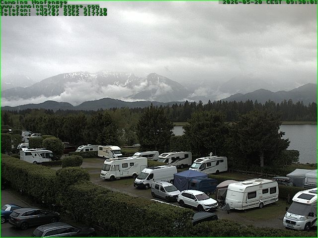 Archiv Foto Webcam Campingplatz am Hopfensee