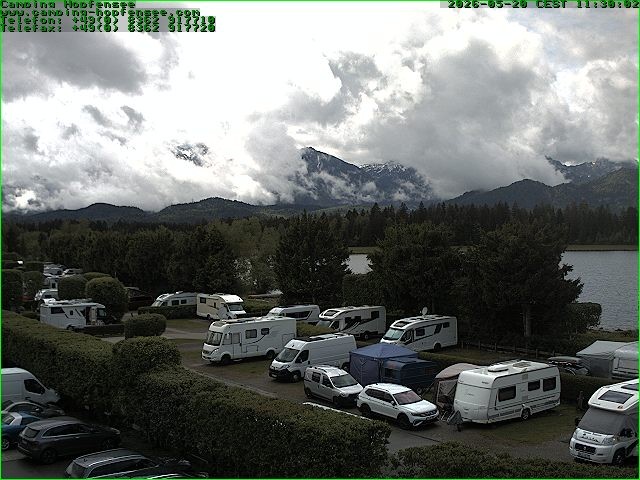 Archiv Foto Webcam Campingplatz am Hopfensee