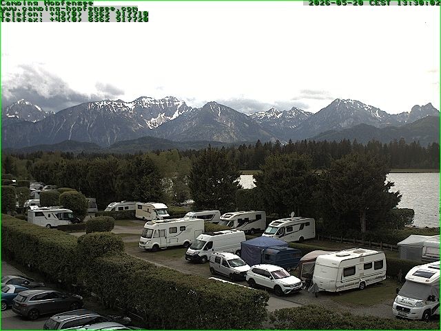 Archiv Foto Webcam Campingplatz am Hopfensee