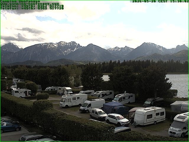 Archiv Foto Webcam Campingplatz am Hopfensee