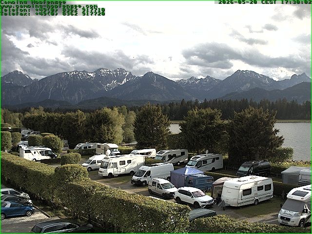 Archiv Foto Webcam Campingplatz am Hopfensee