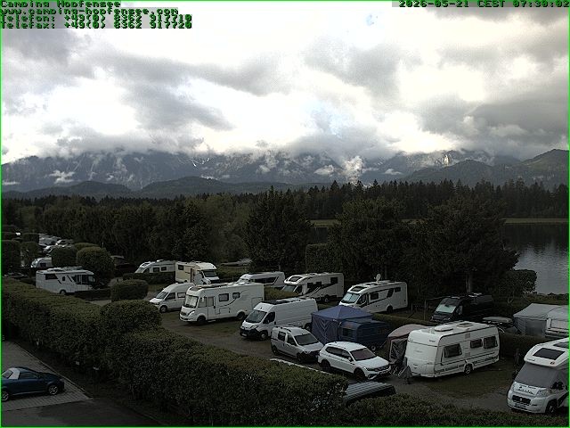 Archiv Foto Webcam Campingplatz am Hopfensee