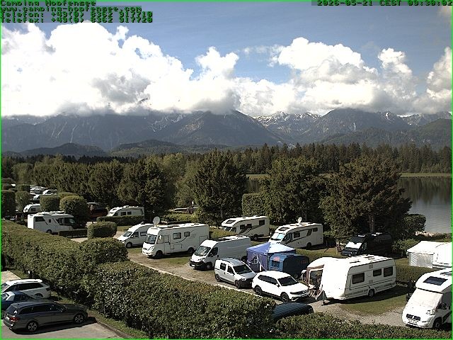Archiv Foto Webcam Campingplatz am Hopfensee