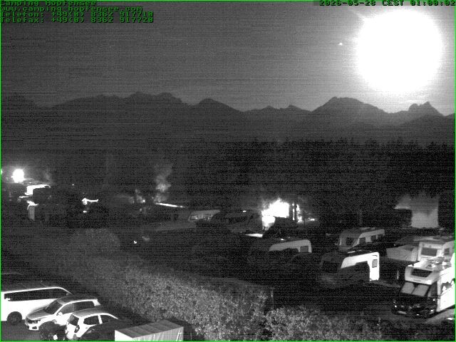 Archived image Webcam Camsite at Hopfensee