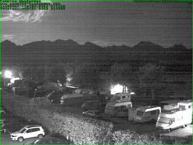 Archiv Foto Webcam Campingplatz am Hopfensee