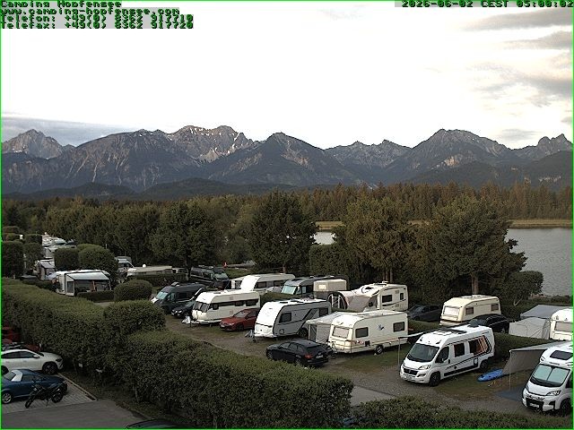 Archiv Foto Webcam Campingplatz am Hopfensee